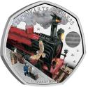 Mints Coins - HOGWARTS EXPRESS Harry Potter 25th Anniversary Silver Coin 50 Pence United Kingdom 2022