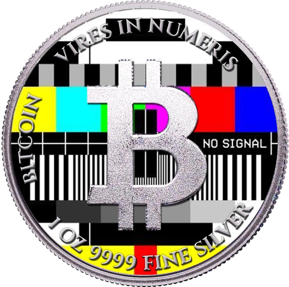 NO SIGNAL Bitcoin 1 Oz Silver Coin 2$ Niue 2024 | Mints