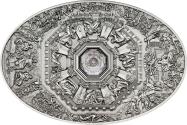 Mints Coins - NANO LAST JUDGMENT Florence Cathedral Ceilings of Heaven Silver Coin 5$ Cook Islands 2014
