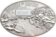 Mints Coins - NANO SISTINE CHAPEL Ceilings of Heaven Silver Coin 5$ Cook Islands 2012