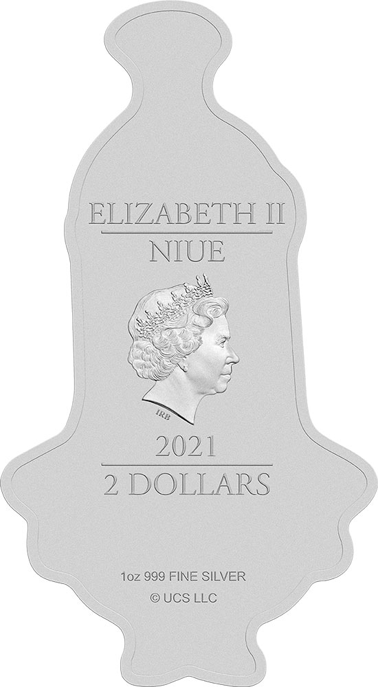 KEVIN Shape Minion 1 Oz Silver Coin 2$ Niue 2021 | Mints