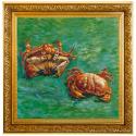 Mints Coins - TWO CRABS 170th Anniversary Vincent van Gogh 1 Oz Silver Coin 1$ Niue 2023