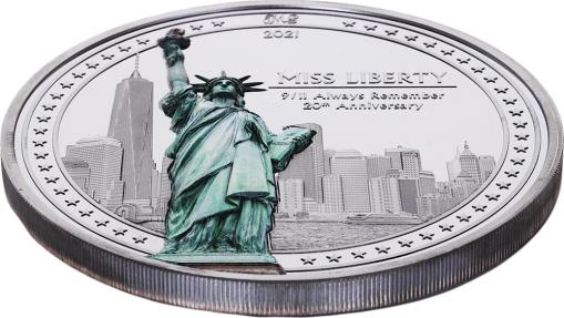 ambassador75th anniversary 5000Ｃ 2020-W $1 1-oz Silver Eagle V75 NGC PF70UC FDI w/Black Core