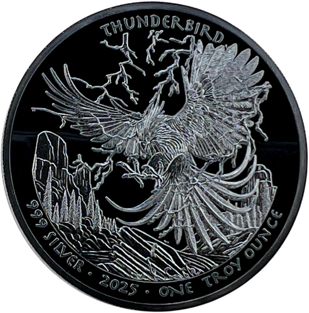 気になる対象商品 1 Dollars Silver American Native THUNDERBIRD Oz Coin Silver コレクション