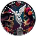 Mints Coins - GAZE OF ETERNITY Dia de los Muertos Libertad 1 Oz Silver Coin Mexico 2024