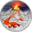Mints Coins - VOLCANO Force of Nature 2 Oz Silver Coin 5$ Niue 2023