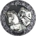 Mints Coins - LADY GODIVA Eternal Sculptures II 3 Oz Silver Coin 20$ Palau 2024