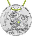 Mints Coins - HUG ME OWLS PENDANT Love Silver Coin 500 Francs Cameroon 2023