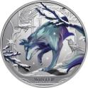 Mints Coins - WINTER Seasons Wolf 1 Oz Silver Coin 1$ Niue 2025