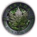 Mints Coins - MAPLE LEAF Nature Power 1 Oz Silver Coin 5$ Canada 2022
