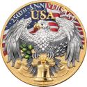 Mints Coins - UNITED WE STAND 250 Years of USA Independence 2 Oz Silver Coin 5$ Niue 2025