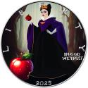 Mints Coins - APPLE OF DEATH Queens of Darkness 1 Oz Silver Coin 1$ USA 2025