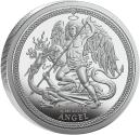 Mints Coins - ANGEL 2 x 1 Oz Silver Coin 1 Angel Isle of Man 2025