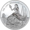 Mints Coins - LAST MERMAID X Ray 1 Oz Silver Coin 5$ Palau 2024