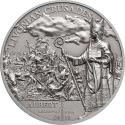 Mints Coins - LIVONIAN CRUSADE Northern History 1 Oz Silver Coin 5$ Cook Islands 2018