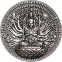 Mints Coins - GUAN YIN BODHISATTVA 2 Oz Silver Coin 2000 Francs Gabon 2025