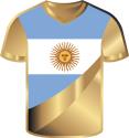 Mints Coins - ARGENTINA JERSEY Sport Icons 1/1000 Oz Gold Coin 3000 Francs Chad 2023