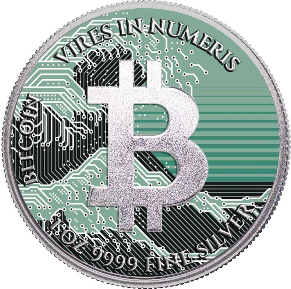 デジタルウェーブ ビットコイン 1オンス 銀貨 2ドル ニウエ 2024 2024 ニウエ 銀貨|チェコ
