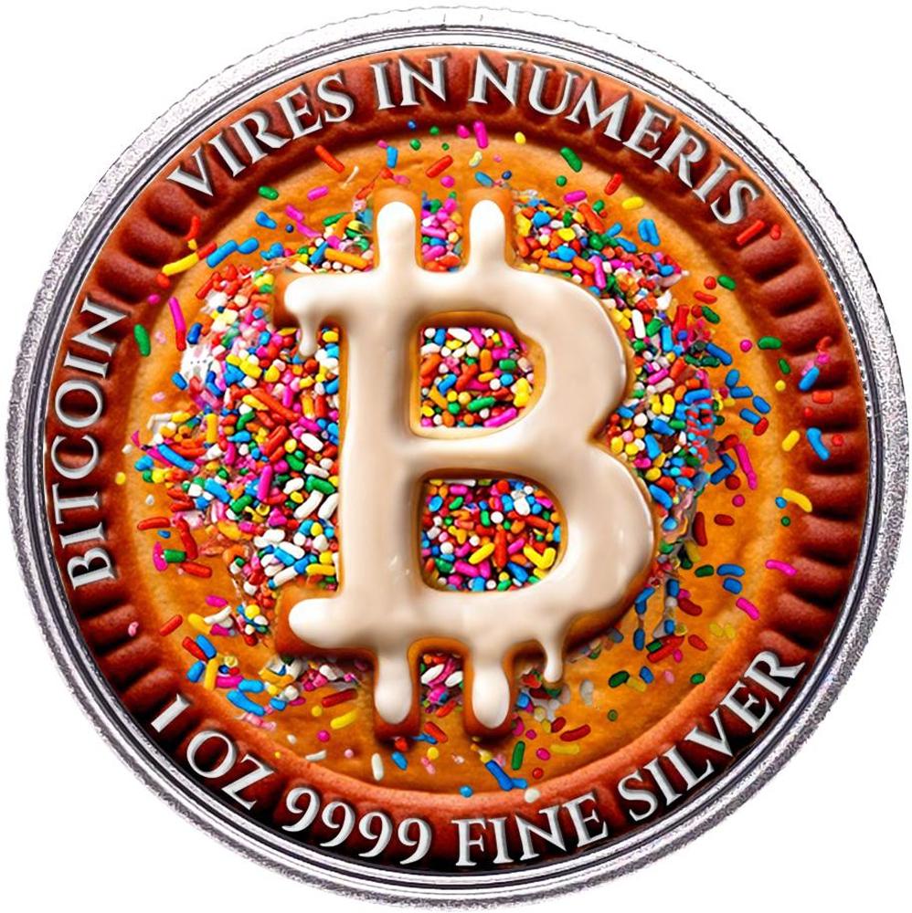 COOKIE Bitcoin 1 Oz Silver Coin 2$ Niue 2024 | Mints