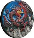 Mints Coins - DRAGON 5 Oz Silver Coin 5$ Tuvalu 2023