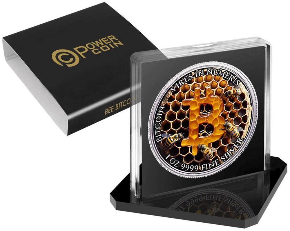 BEE Bitcoin 1 Oz Silver Coin 2$ Niue 2024 | Mints