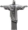 Mints Coins - CHRIST THE REDEEMER 3D 1 Oz Silver Coin 1000 Francs Cameroon 2025