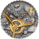 Mints Coins - AVIATION Steampunk 3 Oz Silver Coin 20$ Cook Islands 2025