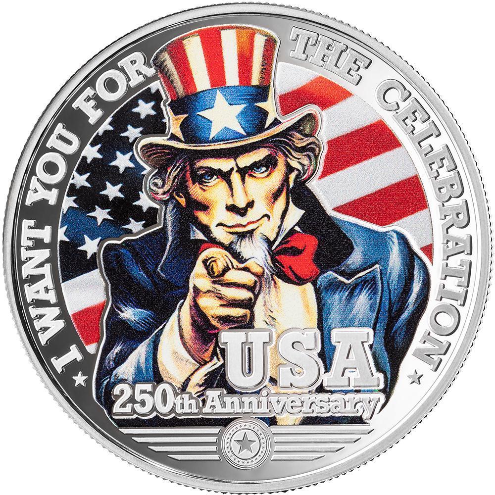 UNCLE SAM 1/2 Oz Silver Coin 1 $ Niue 2026 | Mints
