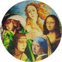 Mints Coins - FIVE LADIES Great Micromosaic Passion 5 Oz Silver Coin 20$ Palau 2022
