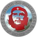 Mints Coins - ERNESTO CHE GUEVARA Bernit and Steel Red Face Version 1 Oz Silver Coin 100 Francs CFA Congo 2023