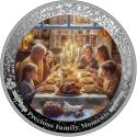 Mints Coins - THANKSGIVING Precious Family Moments 1 Oz Silver Coin 1000 Francs Cameroon 2025