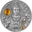 Mints Coins - VISHNU Divine Faces of the Sun 3 Oz Silver Coin 5$ Niue 2023