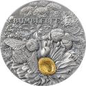 Mints Coins - BUMBLEBEE Nature Architects 2 Oz Silver Coin 10 Cedis Ghana 2023