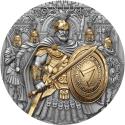 Mints Coins - LEONIDAS I Legendary Warriors 2 Oz Silver Coin 5$ Niue 2025