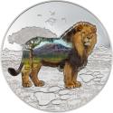 Mints Coins - LION Into The Wild 2 Oz Silver Coin 1000 Togrog Mongolia 2022