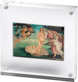 Franklin Mint フランスの 銀貨 Venus Botticelli BIRTH OF VENUS Botticelli 1 Oz Silver Coin 1000 Francs Cameroon 2026
