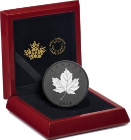 MAPLE LEAF Incuse Strike 5 Oz Silver Coin 50 Canada 2024 Mints   XZ8Z2rNHAF9ej4CT6AbGt7gCGPy53k 