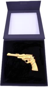 REVOLVER Year of the Snake Gilded 2 Oz Silver Coin 2 Guards Truth Guard ...