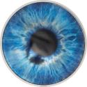 Mints Coins - OCEAN BLUE Coloreyezed Eye 1 Oz Silver Coin 5$ Palau 2022
