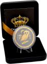 Mints Coins - OWL OF ATHENS Athena Gilded 1 Oz Silver Coin 1 Pound Saint Helena 2024