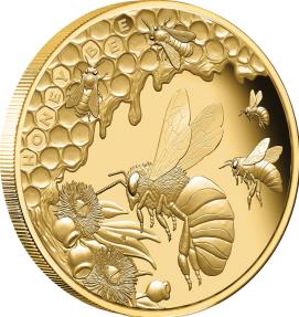 【返品交換不可】 Anniversary 200th BEE HONEY AUSTRALIAN 1 100 Coin Gold Oz ホビーラジコン