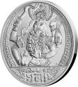 Mints Coins - KALI Universal Gods 5 Oz Silver Coin 10$ Niue 2021