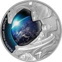 Mints Coins - EARTH FROM ABOVE 1 Oz Silver Coin 1$ Niue 2022