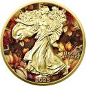 Mints Coins - HAPPY THANKSGIVING DAY 1 Oz Silver Coin 1$ USA 2025