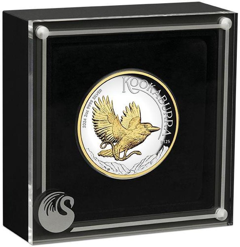 AUSTRALIAN KOOKABURRA 2 Oz Silver Coin 2$ Australia 2024 | Mints