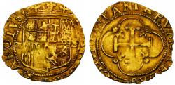 World Coins - Spain Charles and Johanna - Gold Escudo - Sevilla