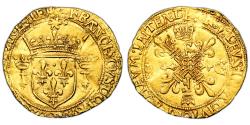 World Coins - Francois I Gold - Ecu d'or au soleil de bretagne - Rennes - 1st type