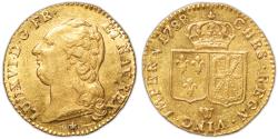 World Coins - Louis XVI Gold - Louis d'or à la tête nue - 1788 W Lille