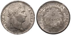 World Coins - Napoléon Ier 5 Francs 1808 W - Lille