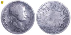 World Coins - Napoleon I 2 francs - 1811 MA Marseille - PCGS Genuine - 38 382 examples